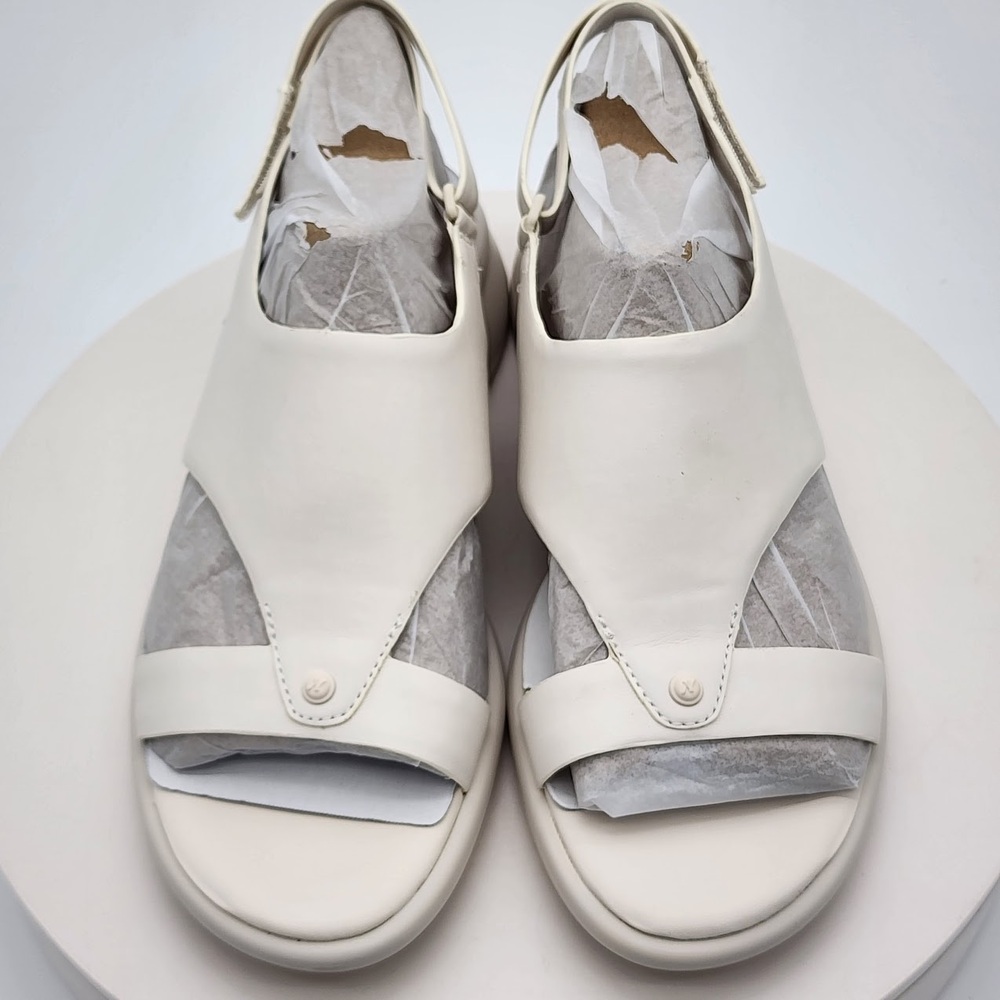 NEW Naturalizer Lillian White Slingback Comfort Sandals Women's Size 8.5M - Picture 6 of 9